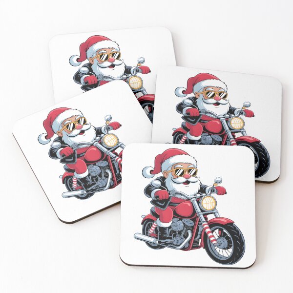 Item preview, Santa Rider: Holiday Rebel designed and sold by BrodatyKevin.