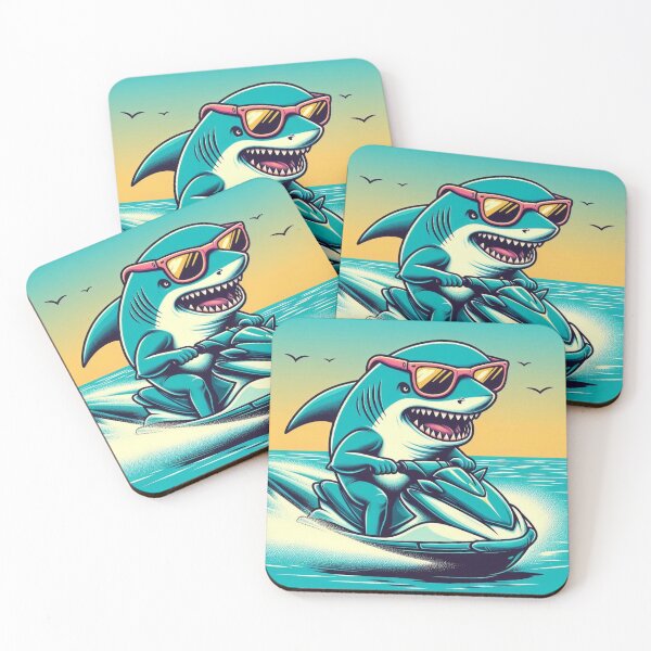 Item preview, Funny shark  designed and sold by Dogandesighn.