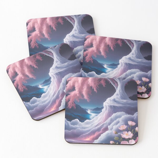 Item preview, Cherry Waves #2 designed and sold by HeavenHomeGoods.