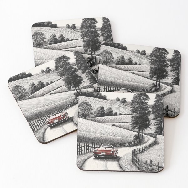Item preview, Crimson Curve: A Ride Through Memory designed and sold by InkandAccents.