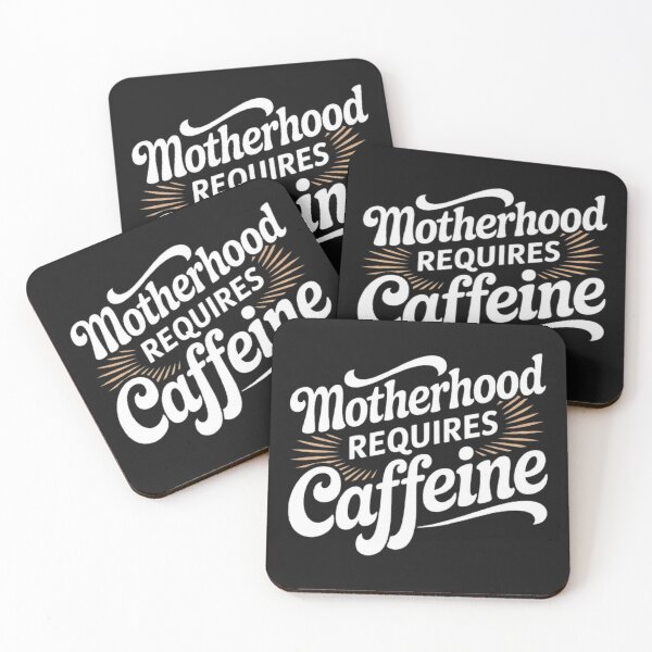 Item preview, Motherhood Needs Coffee and Caffeine Boost designed and sold by ibobo4656.