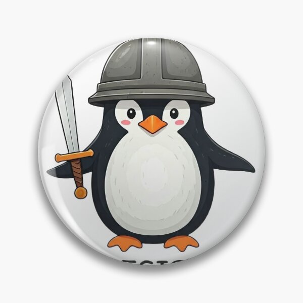 Item preview, Hard Penguin with sword designed and sold by wss-clothes.