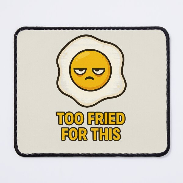 Item preview, Sleepy Egg – Too Fried for This designed and sold by Bramble99.