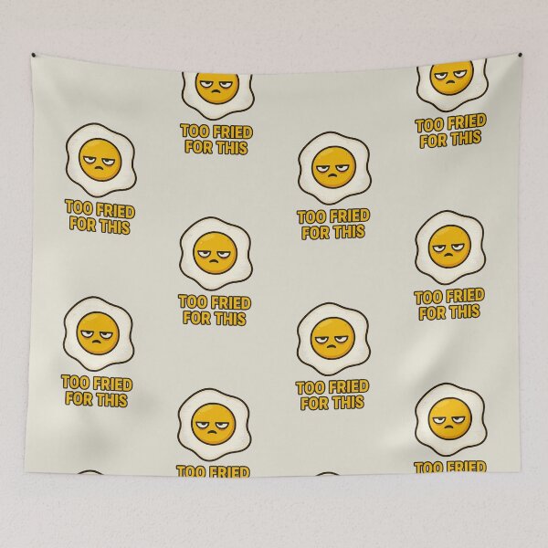 Item preview, Sleepy Egg – Too Fried for This designed and sold by Bramble99.