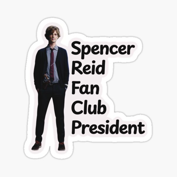 Artikel-Vorschau von Präsident des Spencer Reid Fanclubs, designt und verkauft von jrmn-shoots.