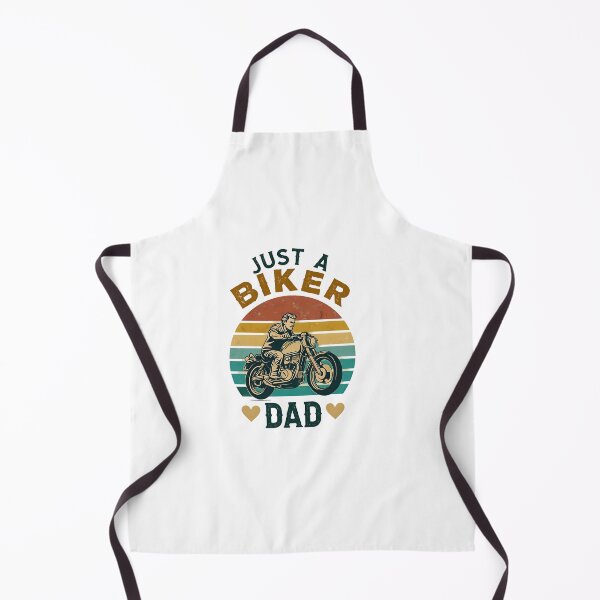 Item preview, Just a Biker Dad – Retro Motorcycle Rider Design for Cool Dads designed and sold by WHDProduction45.