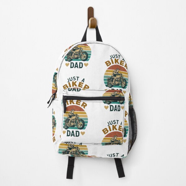 Item preview, Just a Biker Dad – Retro Motorcycle Rider Design for Cool Dads designed and sold by WHDProduction45.