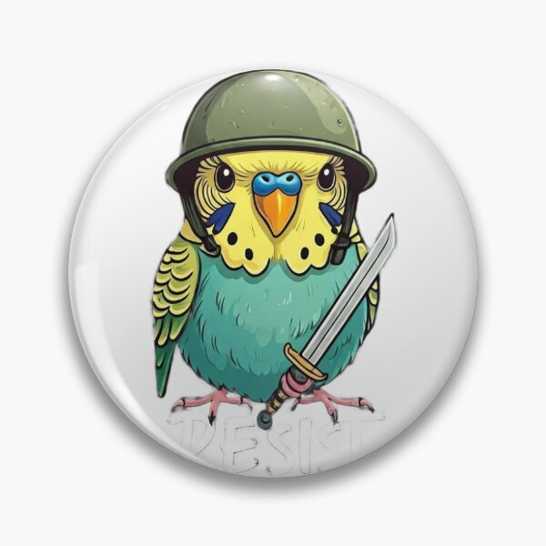 Item preview, Hard parrot with Sword designed and sold by wss-clothes.