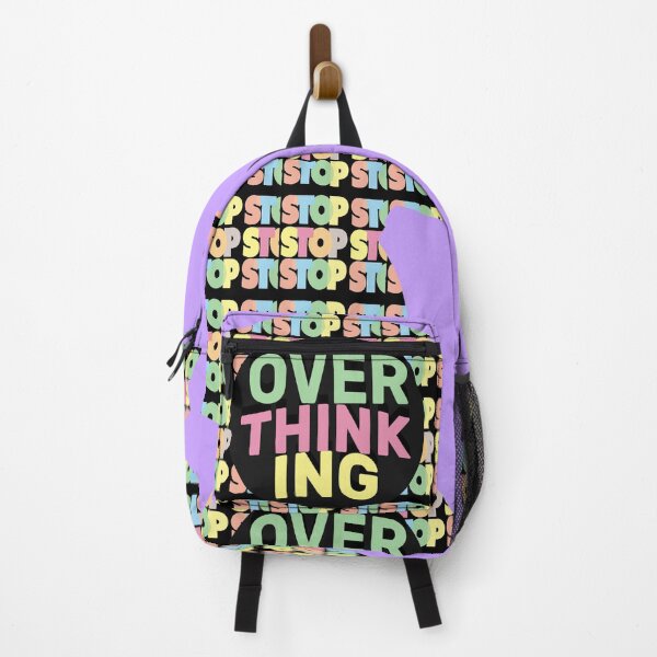 Item preview, STOP Overthinking – Mental Clarity and Peace of Mind Motivational Design designed and sold by ArtsyExplorer.