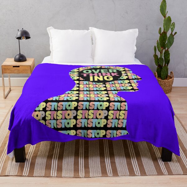 Item preview,  STOP Overthinking –  Mental Clarity and Peace of Mind Motivational Design designed and sold by ArtsyExplorer.