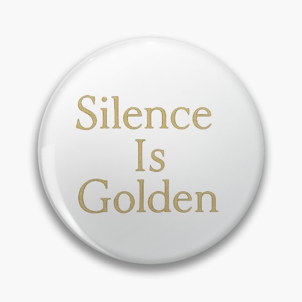 Item preview, Silence Is Golden – Quiet Luxury Tee designed and sold by TONSNAP.
