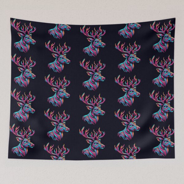 Item preview, Colorful deer designed and sold by Dogandesighn.
