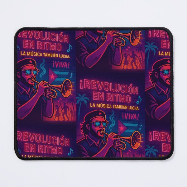Item preview, “Revolución en Ritmo: Neon Notes of Havana” designed and sold by Aucia.