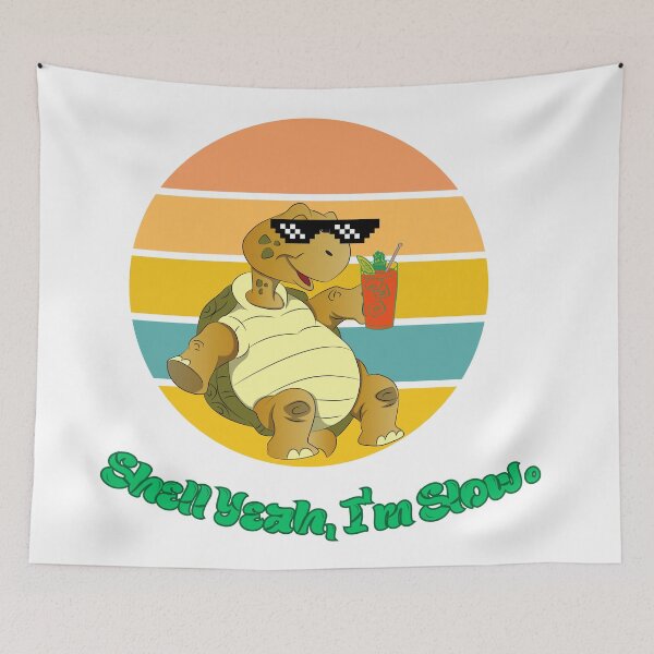 Item preview, Funny turtle design designed and sold by Cedex.