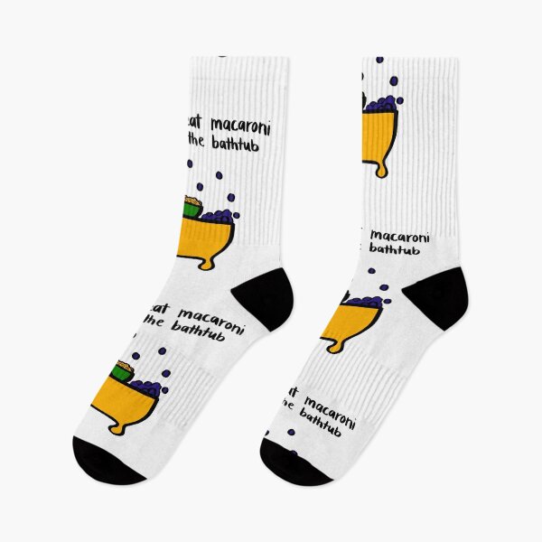 Item preview, Eat macaroni and cheese in the bathtub designed and sold by OkiDokiDesign.