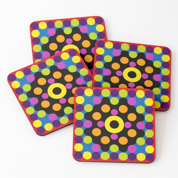 Item preview, Vibrant Psychedelic Dot Mosaic designed and sold by Tvir.