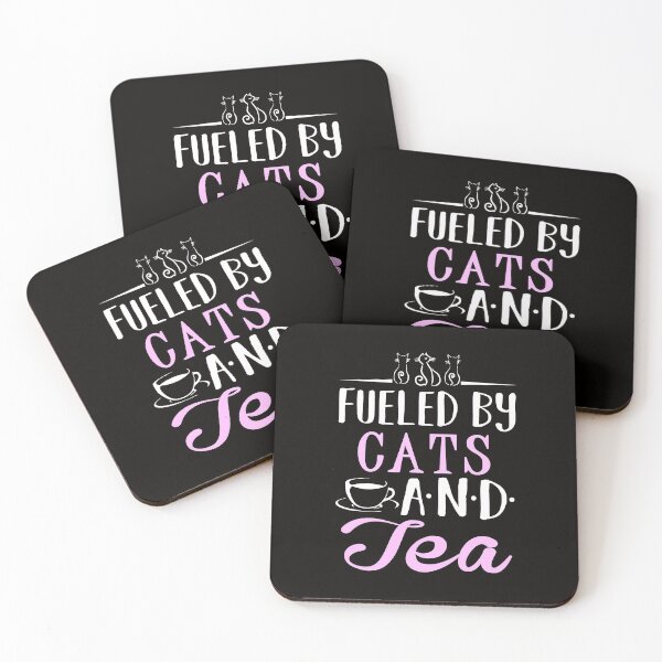 Item preview, Fueled by Cats and Tea designed and sold by KsuAnn.
