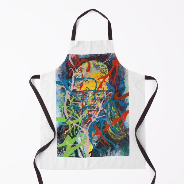 Item preview, DAVID FOSTER WALLACE acrylic portrait designed and sold by lautir.