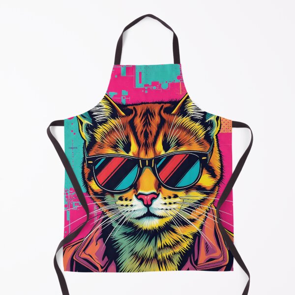Item preview, Cool Cat with Sunglasses Pop Art Style designed and sold by AbdS07.