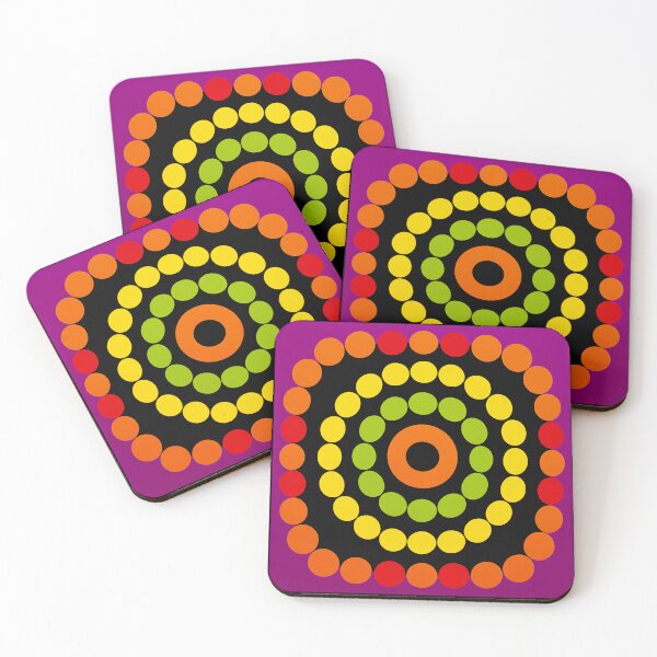 Item preview, Psychedelic Concentric Dot Pattern designed and sold by Tvir.