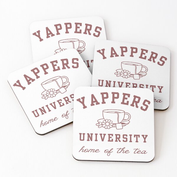Item preview, Yappers University Sticker – Land of the Tea designed and sold by ELLIE COLE CO..