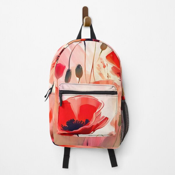 Item preview, Red Poppy Flowers Watercolor Art designed and sold by Lightworker11.