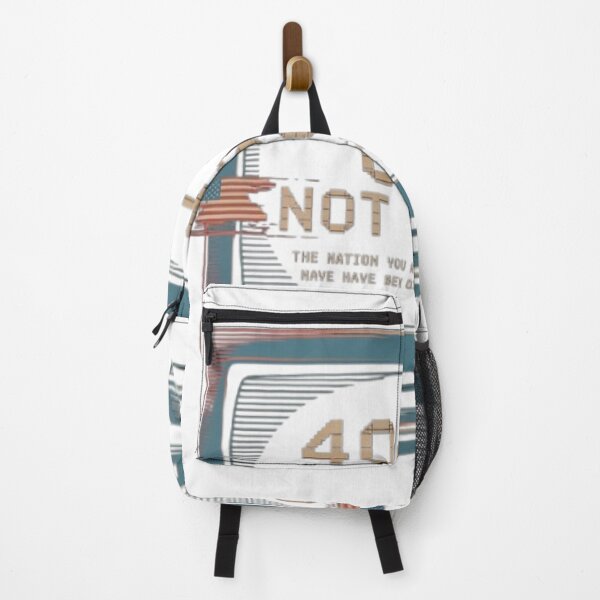 Item preview, "Retro 404 – Lost America | Vintage Glitch Poster Design" designed and sold by Fruzbt.