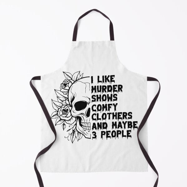Item preview, I like murder shows cmfy clothers and maybe 3 people designed and sold by artcultreone.