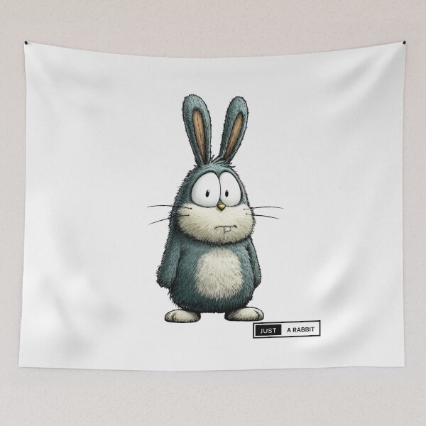 Item preview, Cute cartoon rabbit - Just a rabbit designed and sold by CleanDecor.