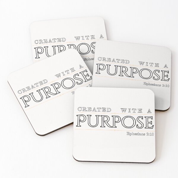 Item preview, Created With A Purpose - Christian Merch designed and sold by VeLuna64.