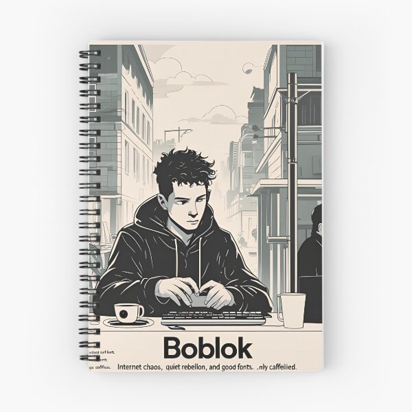 Item preview, Boblock in internet caffe designed and sold by WitInNuKicks.