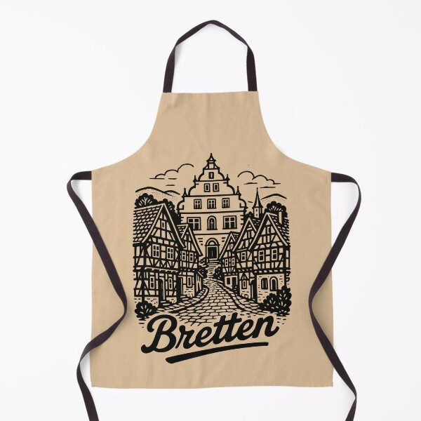 Item preview, Kraichgau silhouette – Bretten illustration designed and sold by Boogosh.