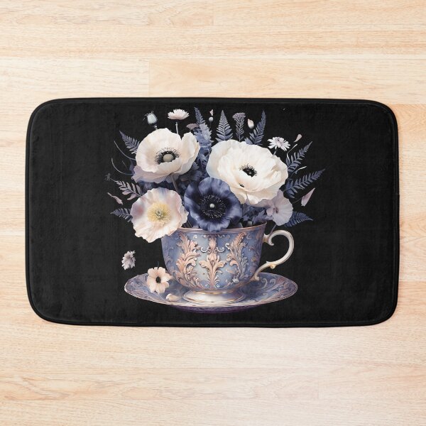 Item preview, Ornate Teacup filled with a vibrant floral arrangement designed and sold by Bellaleo21.
