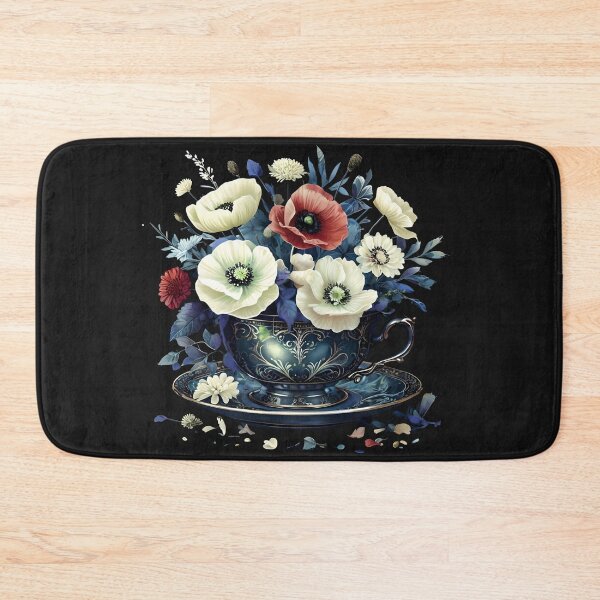 Item preview, Ornate Teacup filled with a vibrant floral arrangement designed and sold by Bellaleo21.