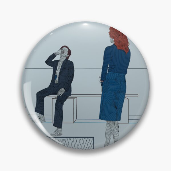 Item preview, Mark & Helly in the nosebleed section designed and sold by ThornStateArt.