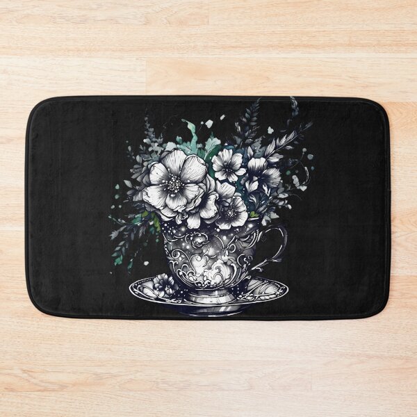 Item preview, Ornate Teacup filled with a vibrant floral arrangement designed and sold by Bellaleo21.