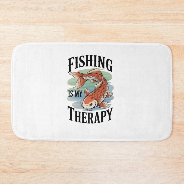 Item preview, Fishing is my therapy designed and sold by YHCreatives.