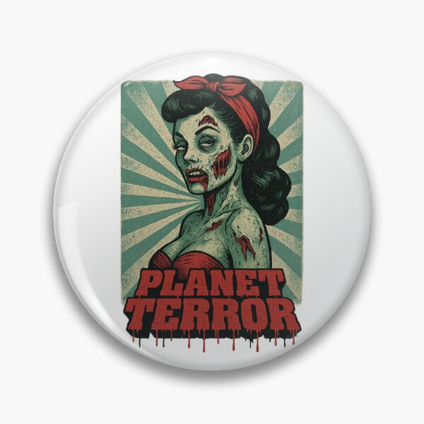 Item preview, Planet Terror Design – Graphic Tribute to Zombie B-Movies (Cult Fan Art) designed and sold by elsotanodelcine.