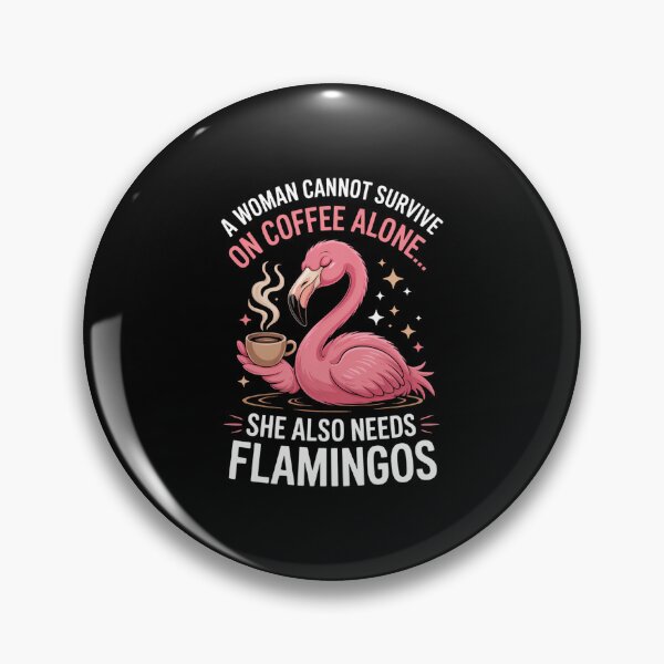 Item preview, Coffee Lovers Flamingo Cute Funny designed and sold by Sea4Adventures.