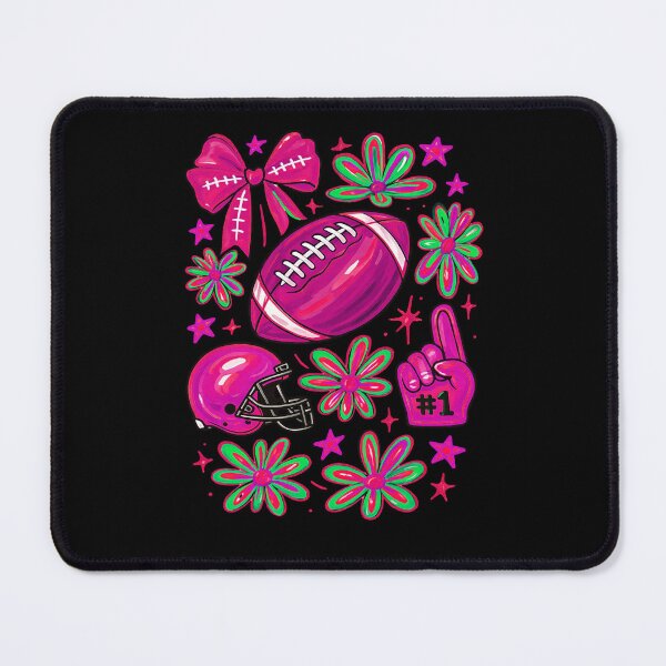 Item preview, Football Coquette Bow Pink Football Fall designed and sold by BornBorn.