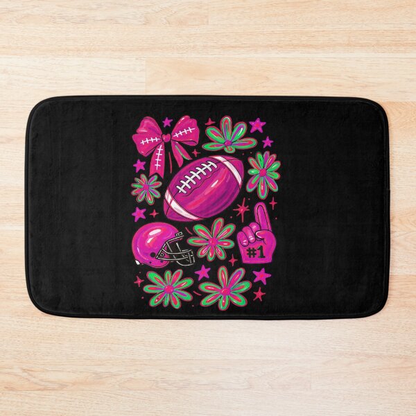 Item preview, Football Coquette Bow Pink Football Fall designed and sold by BornBorn.