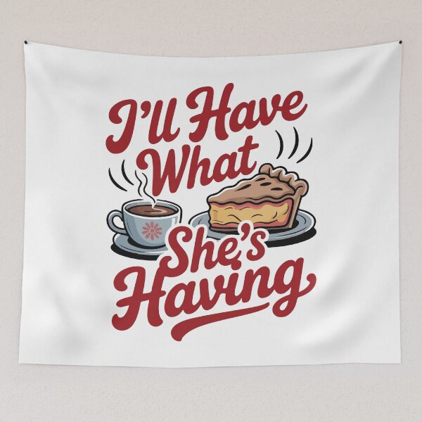 Item preview, When Harry Met Sally quote, I'll Have What She's Having designed and sold by Philip-p22.