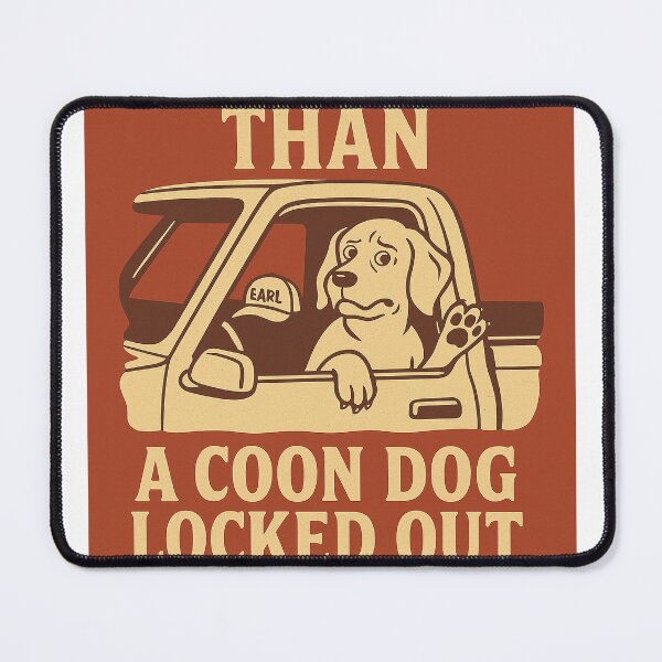 Item preview, Madder than a coon dog designed and sold by PorchTalkTees.