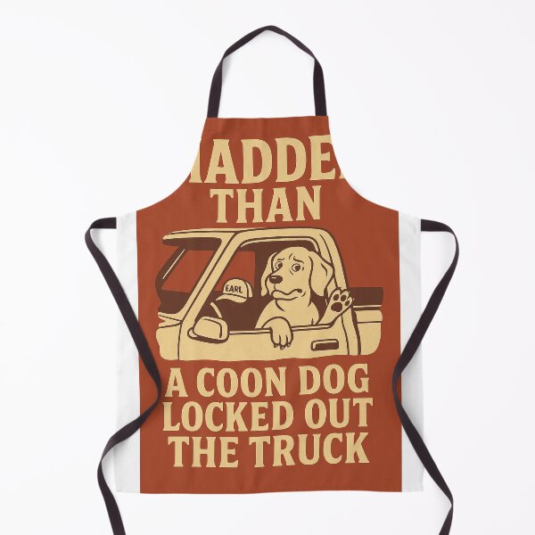 Item preview, Madder than a coon dog designed and sold by PorchTalkTees.