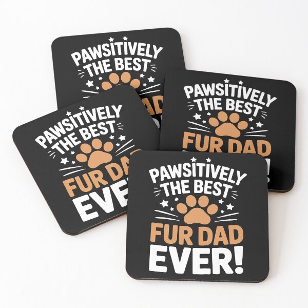 Item preview, Pawsitively The Best Fur Dad Ever Father's Day Dog Cat Owner designed and sold by BakeryDozen.