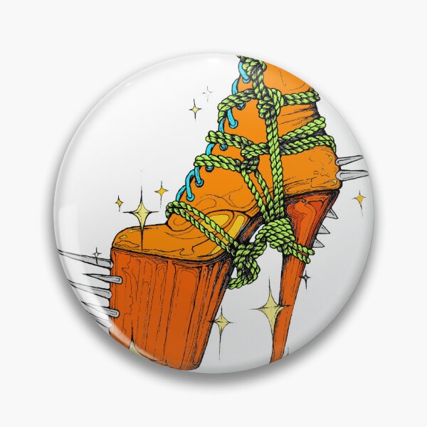 Item preview, Spiky Boot in Orange designed and sold by anotherera.