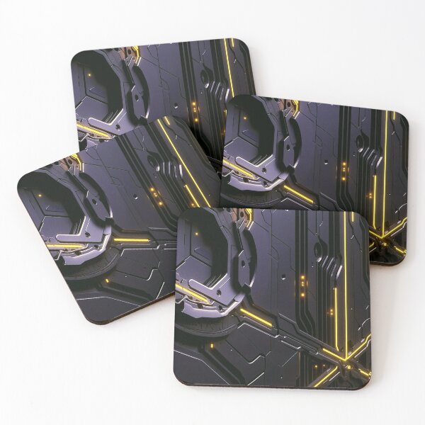 Item preview, Futuristic Dark Purple Circuit Board with Glowing Energy designed and sold by Arcadia World.