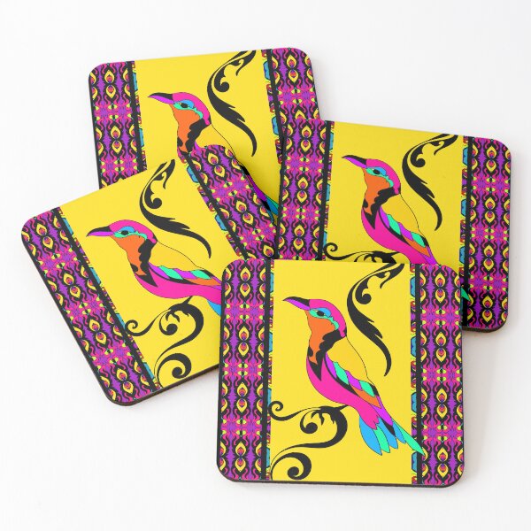Item preview, Multicolored bird designed and sold by Herami.