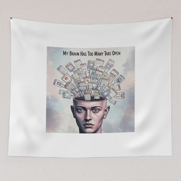 Item preview, Neurodivergant brain designed and sold by RaphSainte.