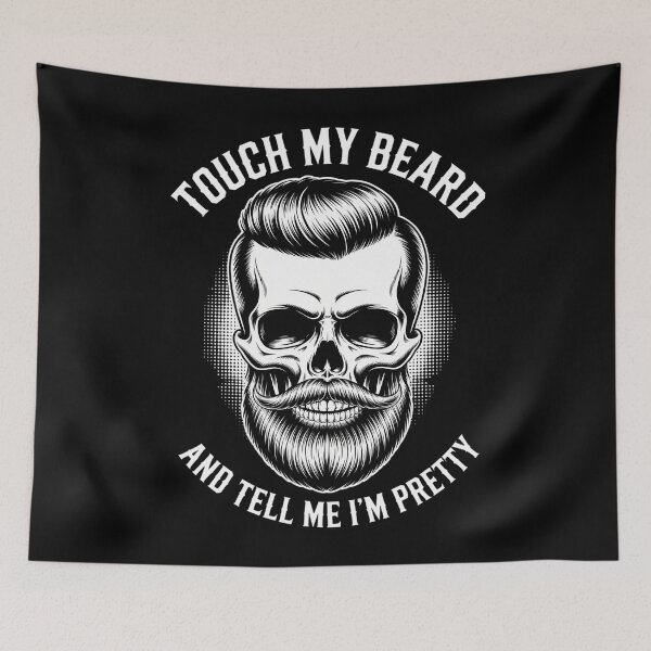 Item preview, Funny Beard Skull Joke designed and sold by Sea4Adventures.
